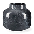 Masai Small Black Mottled Glass Vase by Mercana at Eve Furniture