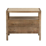 Mason Brown Bedside Table by Crestview at Eve Furniture