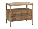 Mason Brown Bedside Table by Crestview at Eve Furniture