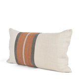 Mason 14x26 Cream w/ Orange Stripe Decorative Pillow Cover by Mercana at Eve Furniture