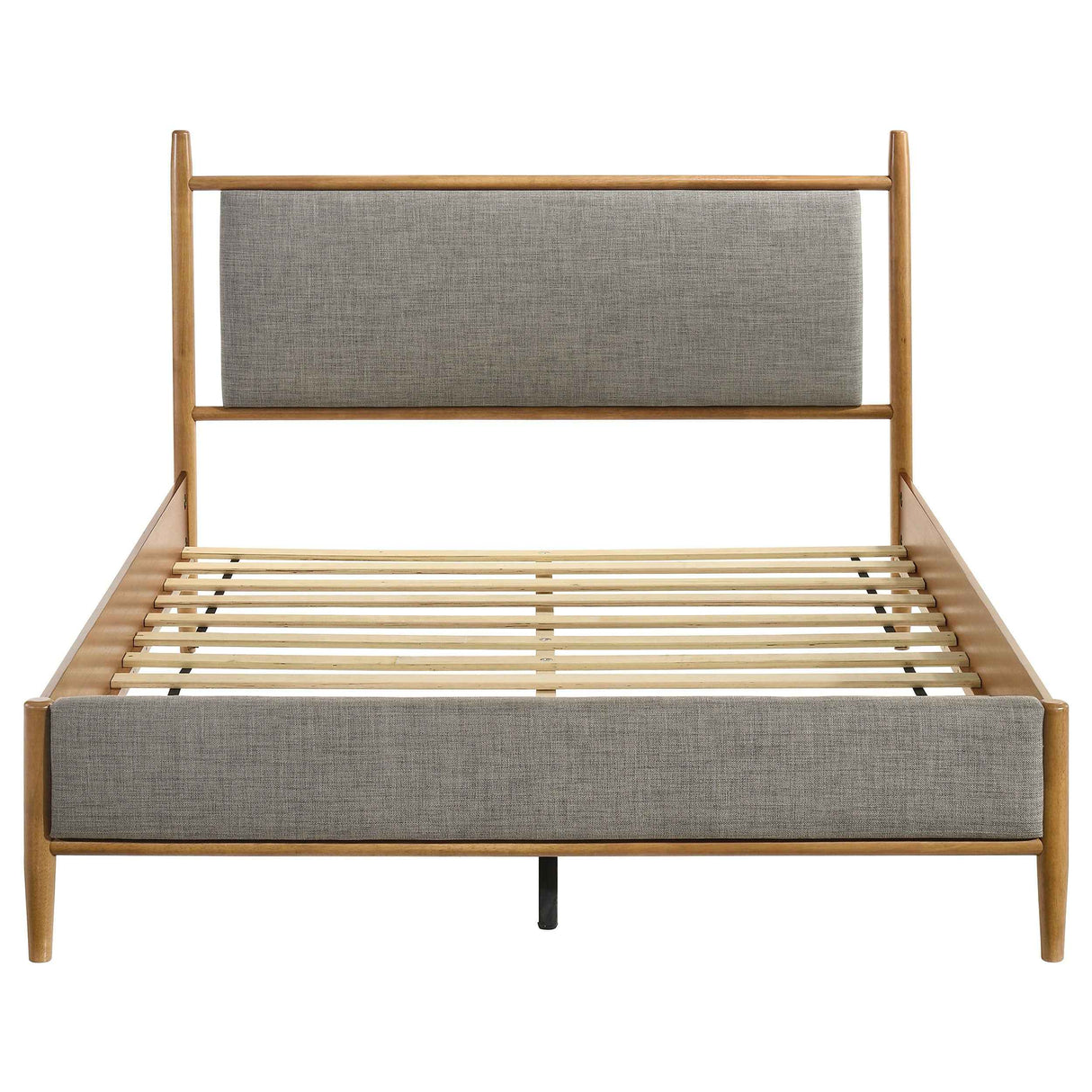 Mason Light Brown 46-inch Queen Panel Platform Bed by Coaster at Eve Furniture