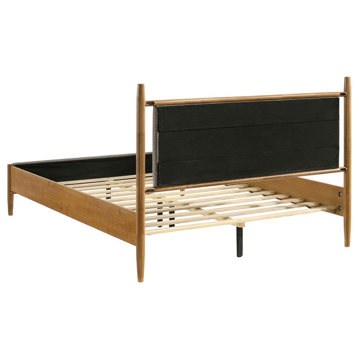 Mason Light Brown 46-inch Queen Panel Platform Bed by Coaster at Eve Furniture