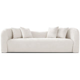 Modern curved sofa
