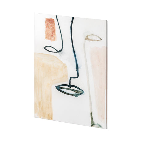 Masque I by Victoria Barnes a Hand Embellished Textured Canvas by Mercana at Eve Furniture