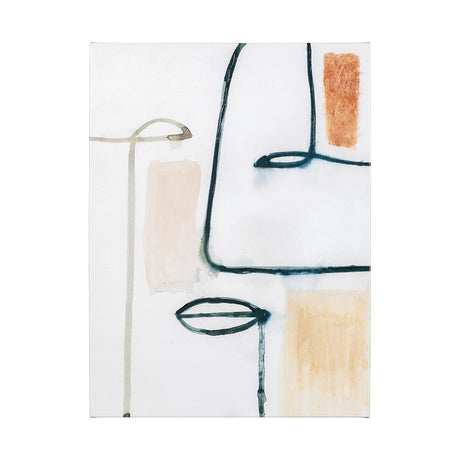 Masque II by Victoria Barnes a Hand Embellished Textured Canvas by Mercana at Eve Furniture