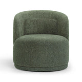 Massa Textured Fabric Swivel Accent Chair by TOV Furniture at Eve Furniture