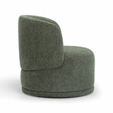 Massa Textured Fabric Swivel Accent Chair by TOV Furniture at Eve Furniture