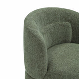 Massa Textured Fabric Swivel Accent Chair by TOV Furniture at Eve Furniture