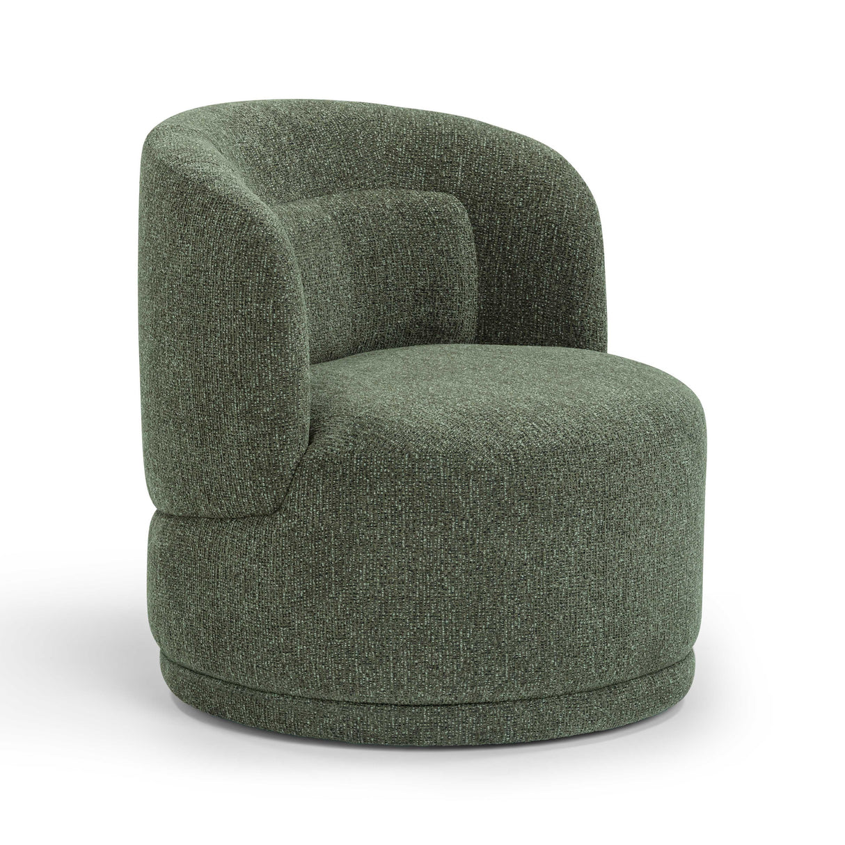 Massa Textured Fabric Swivel Accent Chair by TOV Furniture at Eve Furniture