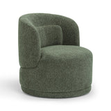 Massa Textured Fabric Swivel Accent Chair by TOV Furniture at Eve Furniture