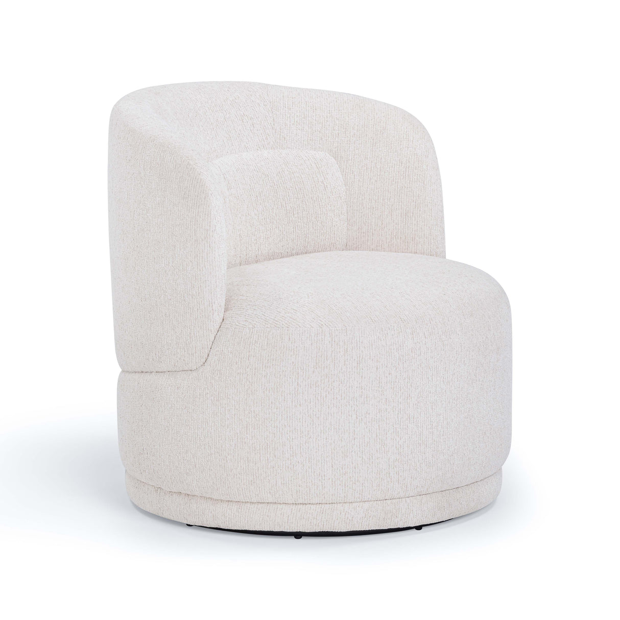 Massa Textured Fabric Swivel Accent Chair by TOV Furniture at Eve Furniture