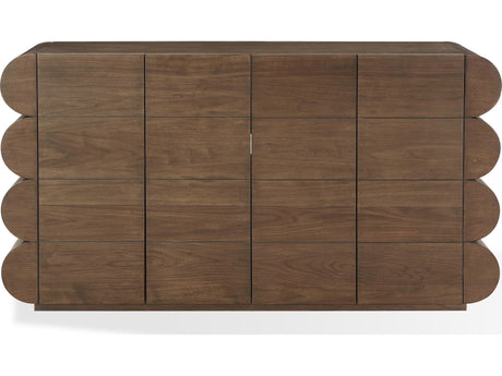 Mataranka Bistre Four Door Walnut Sideboard by Modus Furniture at Eve Furniture
