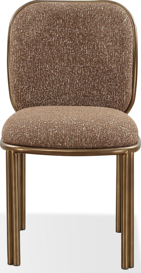 Mataranka Giraffe/Brushed Golden Dining Chair (Set of 2) by Modus Furniture at Eve Furniture