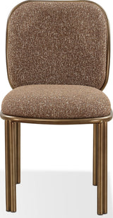 Mataranka Giraffe/Brushed Golden Dining Chair (Set of 2) by Modus Furniture at Eve Furniture