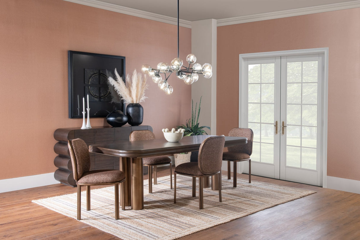 Mataranka Giraffe/Brushed Golden Dining Chair (Set of 2) by Modus Furniture at Eve Furniture