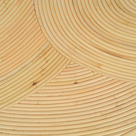 Matea Natural Rattan Arch Side Table by TOV Furniture at Eve Furniture