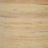 Matea Natural Rattan Arch Side Table by TOV Furniture at Eve Furniture