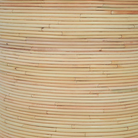 Matea Natural Rattan Arch Side Table by TOV Furniture at Eve Furniture