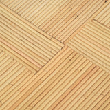 Matea Natural Rattan Cross Side Table by TOV Furniture at Eve Furniture