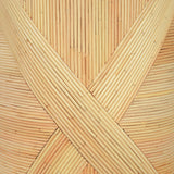 Matea Natural Rattan Cross Side Table by TOV Furniture at Eve Furniture