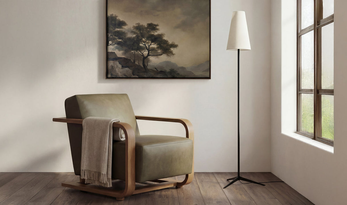 Mathis Floor Lamp by Moe's Home at Eve Furniture