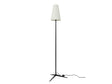 Mathis Linen/Black Floor Lamp by Moe's Home at Eve Furniture