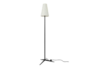 Mathis Linen/Black Floor Lamp by Moe's Home at Eve Furniture
