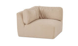 Matina Corner Chair Oatmeal by Moe's Home at Eve Furniture