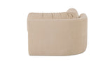 Matina Corner Chair Oatmeal by Moe's Home at Eve Furniture