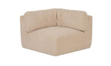 Matina Corner Chair Oatmeal by Moe's Home at Eve Furniture