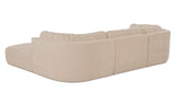 Matina Lounge Modular Sectional Oatmeal by Moe's Home at Eve Furniture