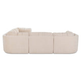 Matina Oatmeal Classic L Modular Sectional by MOES at Eve Furniture