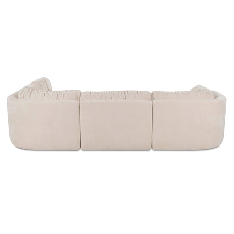 Matina Oatmeal Classic L Modular Sectional by MOES at Eve Furniture