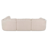 Matina Oatmeal Classic L Modular Sectional by Moe's Home at Eve Furniture