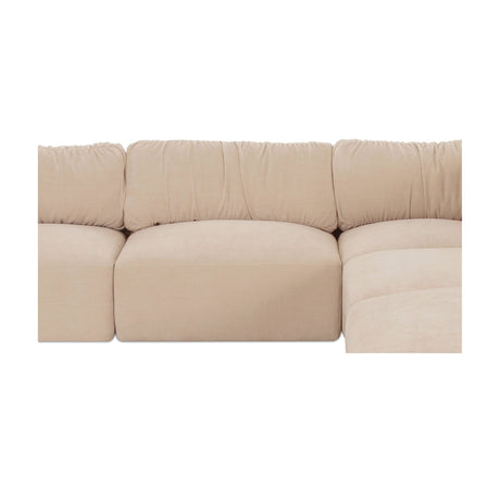 Matina Oatmeal Dream Modular Sectional by MOES at Eve Furniture
