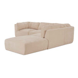 Matina Oatmeal Dream Modular Sectional by Moe's Home at Eve Furniture