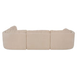 Matina Oatmeal Dream Modular Sectional by Moe's Home at Eve Furniture