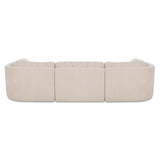 Matina Oatmeal Modular Sofa by Moe's Home at Eve Furniture