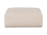 Matina Oatmeal Ottoman by Moe's Home at Eve Furniture