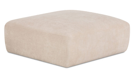 Matina Ottoman Oatmeal by Moe's Home at Eve Furniture