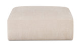 Matina Ottoman Oatmeal by Moe's Home at Eve Furniture