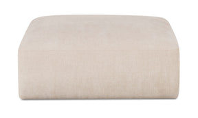 Matina Ottoman Oatmeal by Moe's Home at Eve Furniture