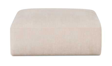 Matina Ottoman Oatmeal by Moe's Home at Eve Furniture