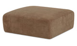 Matina Ottoman Taupe by Moe's Home at Eve Furniture