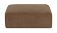 Matina Ottoman Taupe by Moe's Home at Eve Furniture
