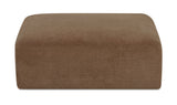Matina Ottoman Taupe by Moe's Home at Eve Furniture