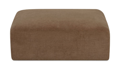 Matina Ottoman Taupe by Moe's Home at Eve Furniture