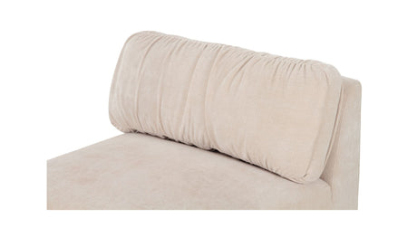 Matina Slipper Chair Oatmeal by Moe's Home at Eve Furniture