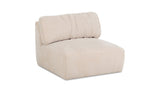 Matina Slipper Chair Oatmeal by Moe's Home at Eve Furniture