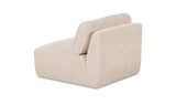 Matina Slipper Chair Oatmeal by Moe's Home at Eve Furniture